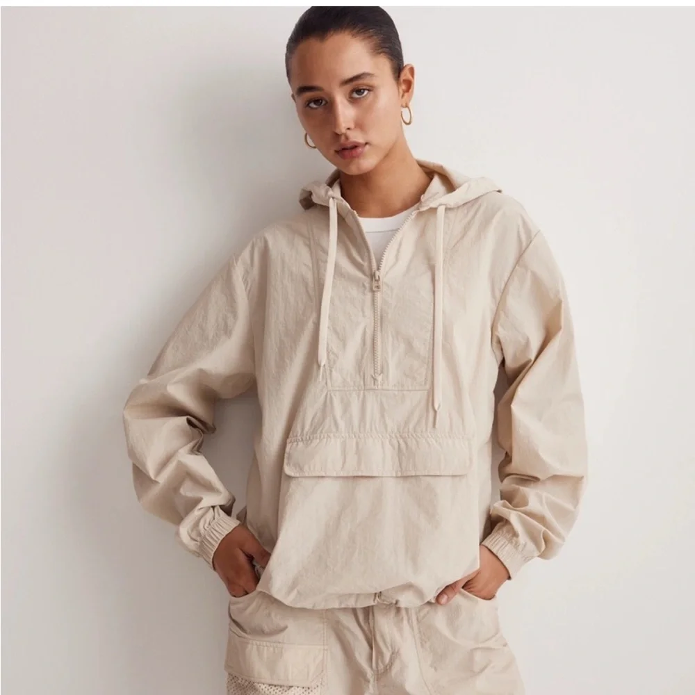 Outdoor Voices RecNylon 1/4 Zip Pullover NWT - Picture 1 of 11